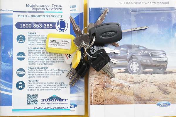 2017 Ford RANGER XL 3.2 (4x4) PX MKII MY17 4X4