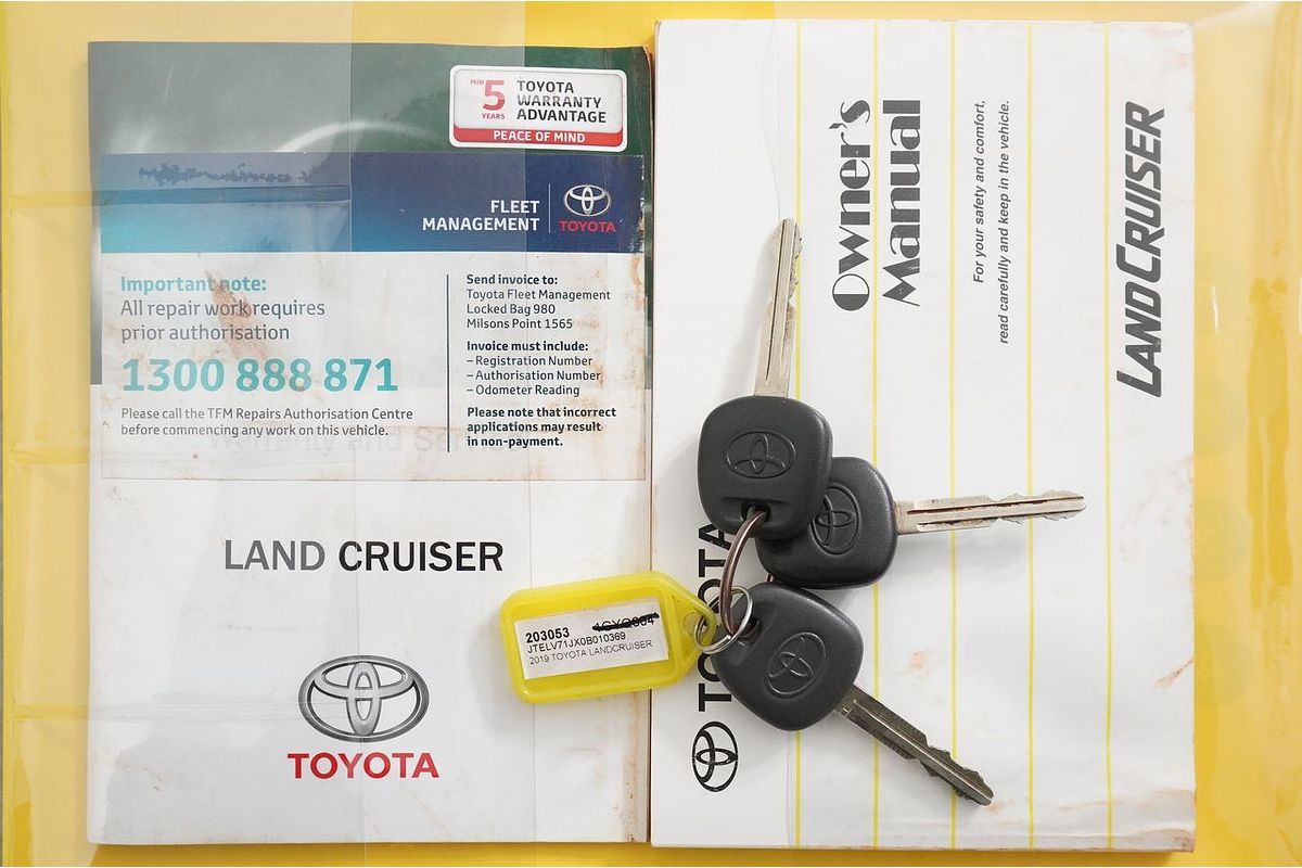 2019 Toyota Landcruiser Workmate VDJ79R 4X4