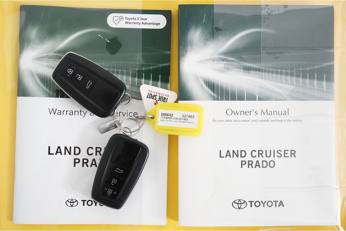 2023 Toyota LANDCRUISER PRADO VX FLAT TAILGATE GDJ150R