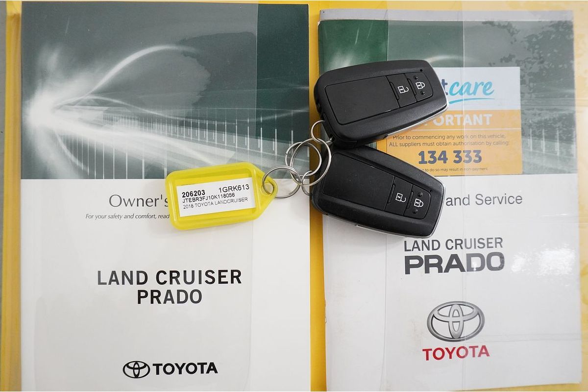 2018 Toyota LANDCRUISER PRADO GX (4x4) GDJ150R MY18