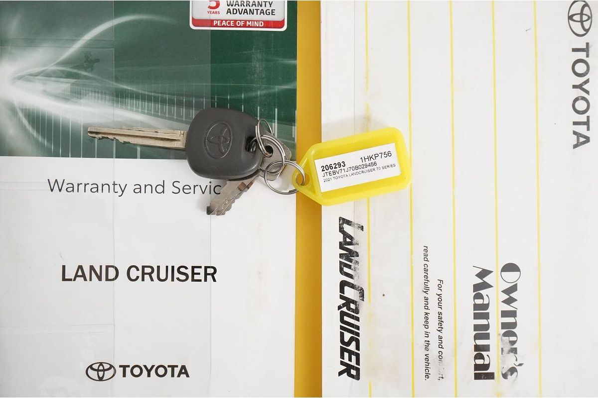 2021 Toyota LANDCRUISER 70 SERIES Workmate VDJ79R 4X4