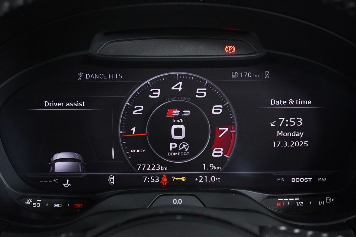 2018 Audi S3 2.0 TFSI QUATTRO 8V MY18