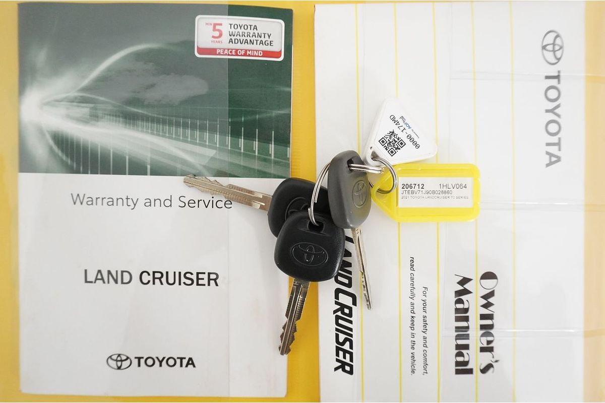 2021 Toyota LANDCRUISER 70 SERIES Workmate VDJ79R 4X4