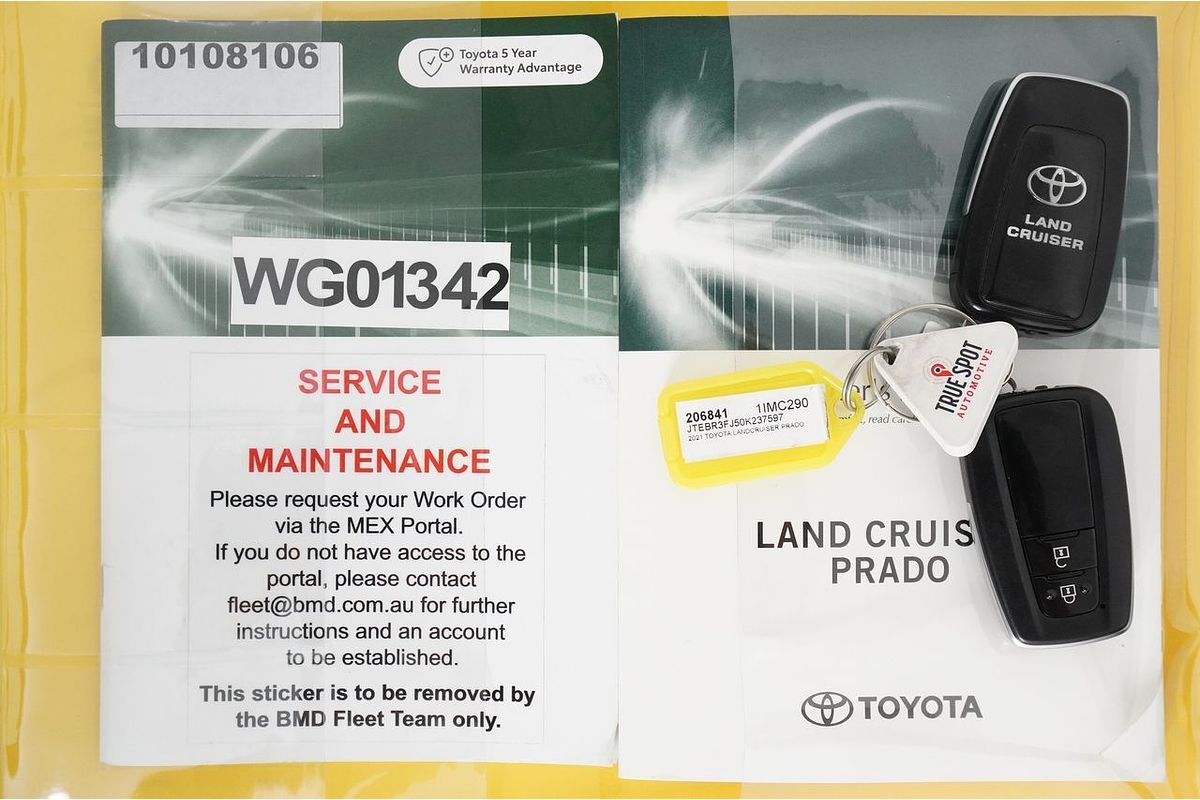 2021 Toyota LANDCRUISER PRADO GXL GDJ150R