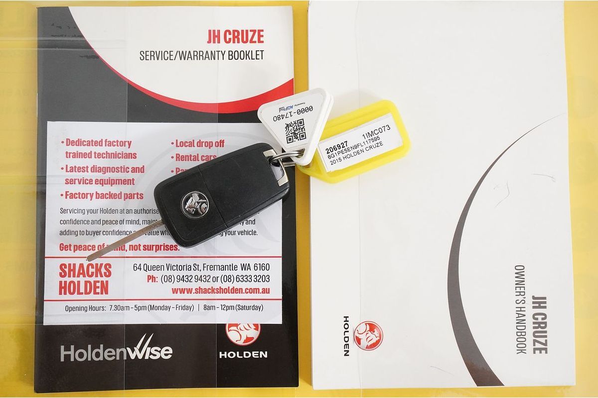 2015 Holden CRUZE SRi V JH MY14