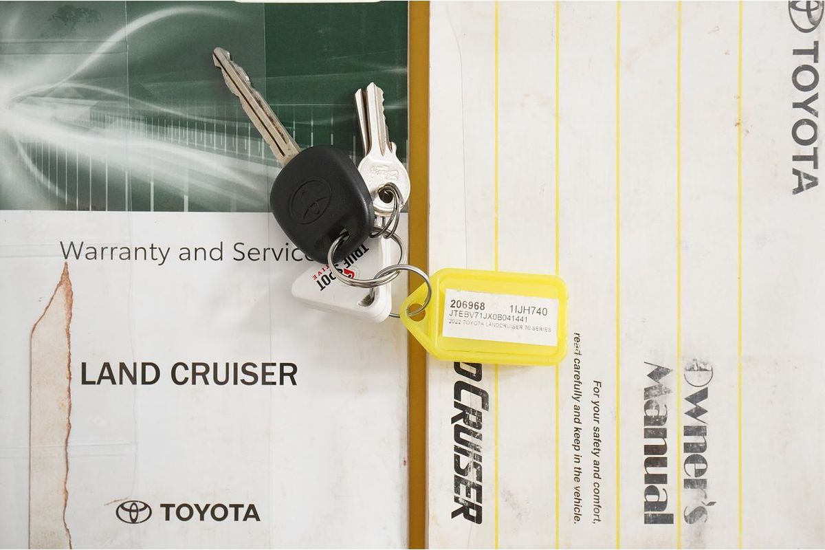 2022 Toyota LANDCRUISER 70 SERIES WORKMATE VDJ79R 4X4
