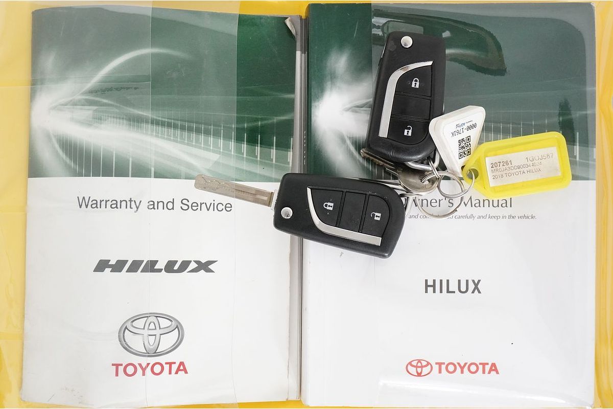 2018 Toyota HILUX SR HI-RIDER GUN136R MY19 REAR WHEEL DRIVE