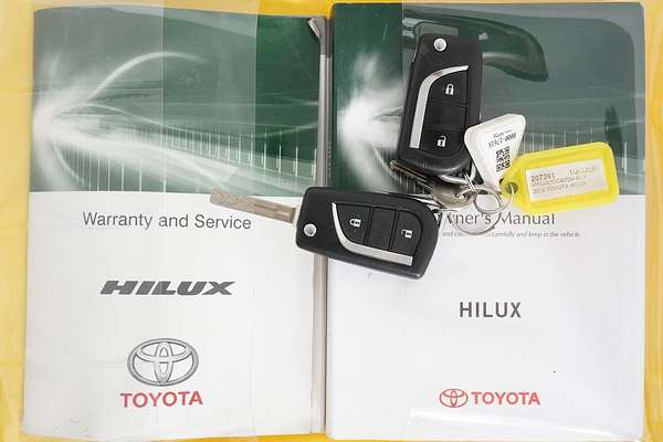 2018 Toyota HILUX SR HI-RIDER GUN136R MY19 REAR WHEEL DRIVE