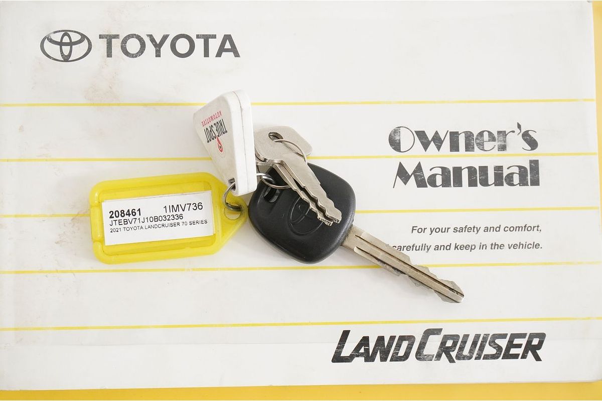 2021 Toyota LANDCRUISER 70 SERIES WORKMATE VDJ79R 4X4