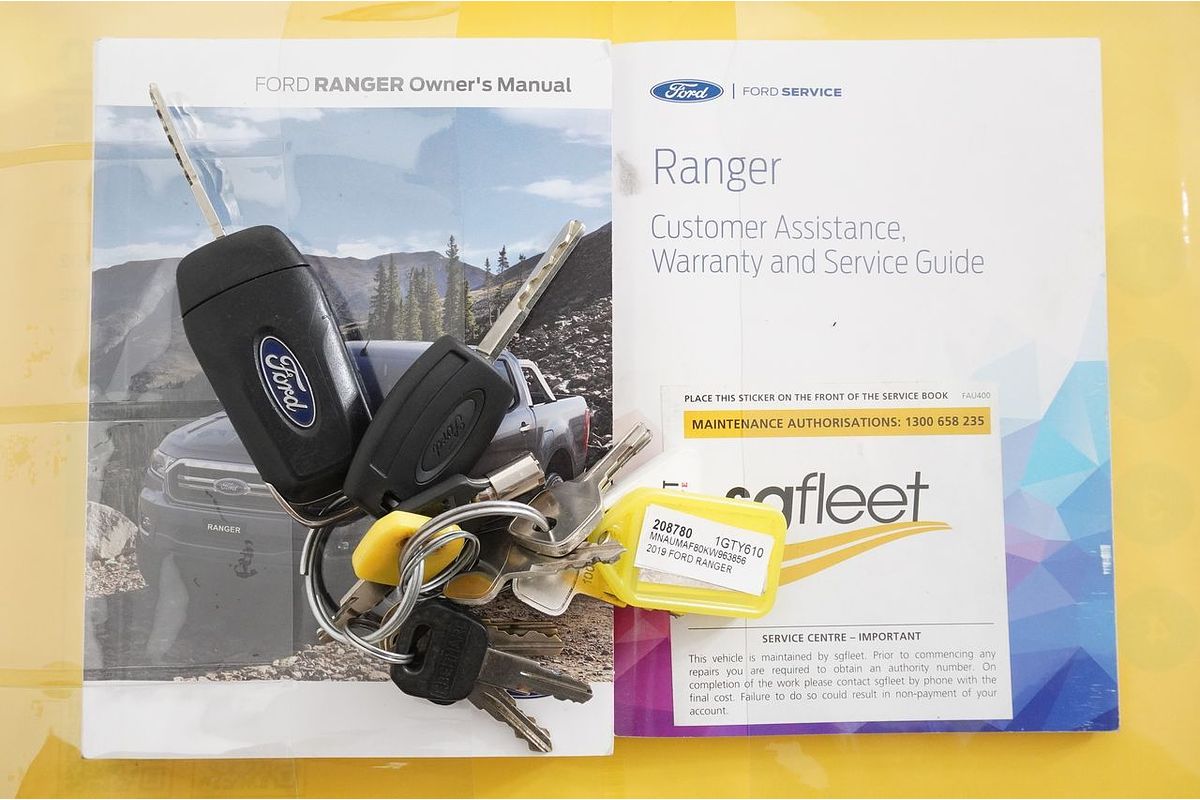 2019 Ford RANGER XL 2.2 HI-RIDER (4x2) PX MKIII MY19 REAR WHEEL DRIVE