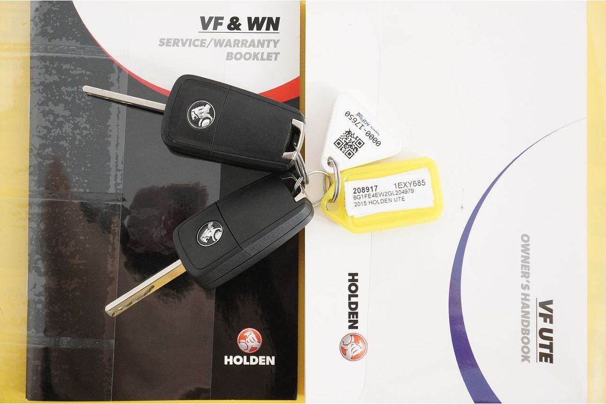 2015 Holden Ute SS V Redline VF Series II Rear Wheel Drive