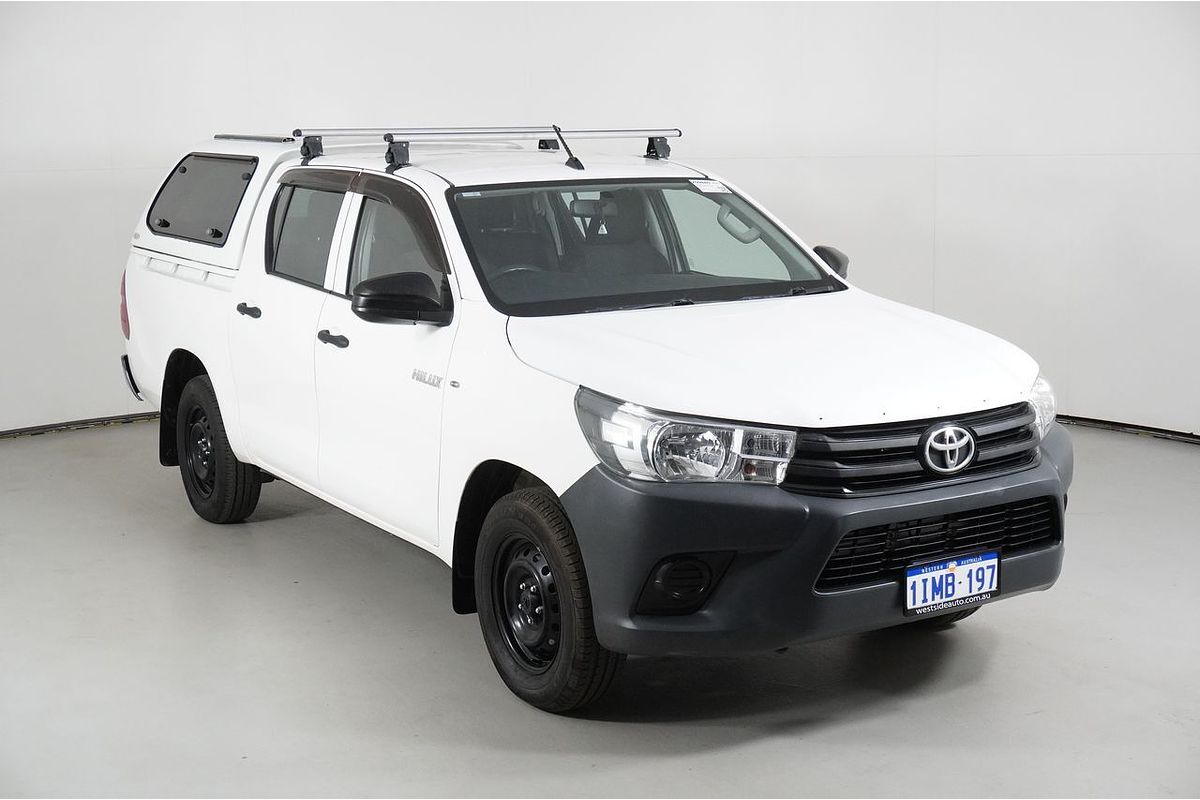2016 Toyota HILUX Workmate TGN121R REAR WHEEL DRIVE