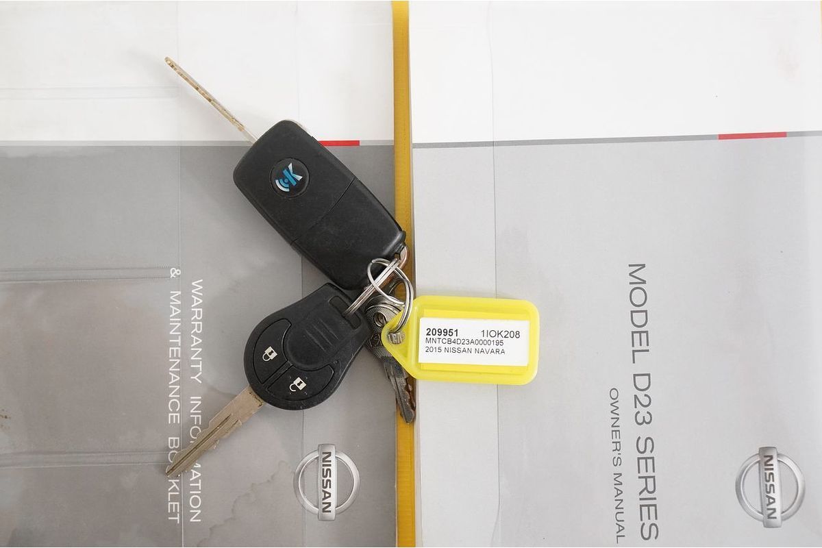 2015 Nissan NAVARA ST (4x4) NP300 D23 4X4
