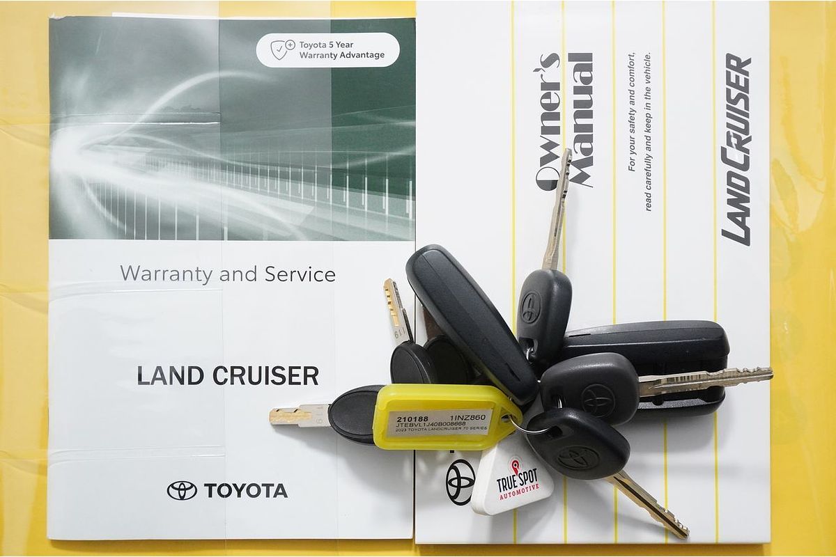 2023 Toyota LANDCRUISER 70 SERIES LC79 GXL VDJL79R ALL WHEEL DRIVE