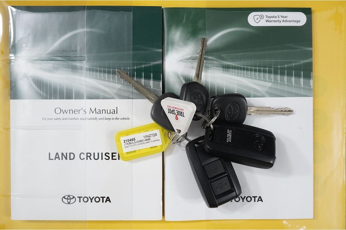 2023 Toyota LANDCRUISER 70 SERIES LC79 GXL VDJL79R ALL WHEEL DRIVE