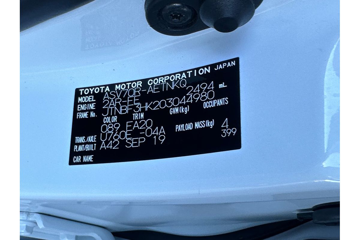 2019 Toyota Camry