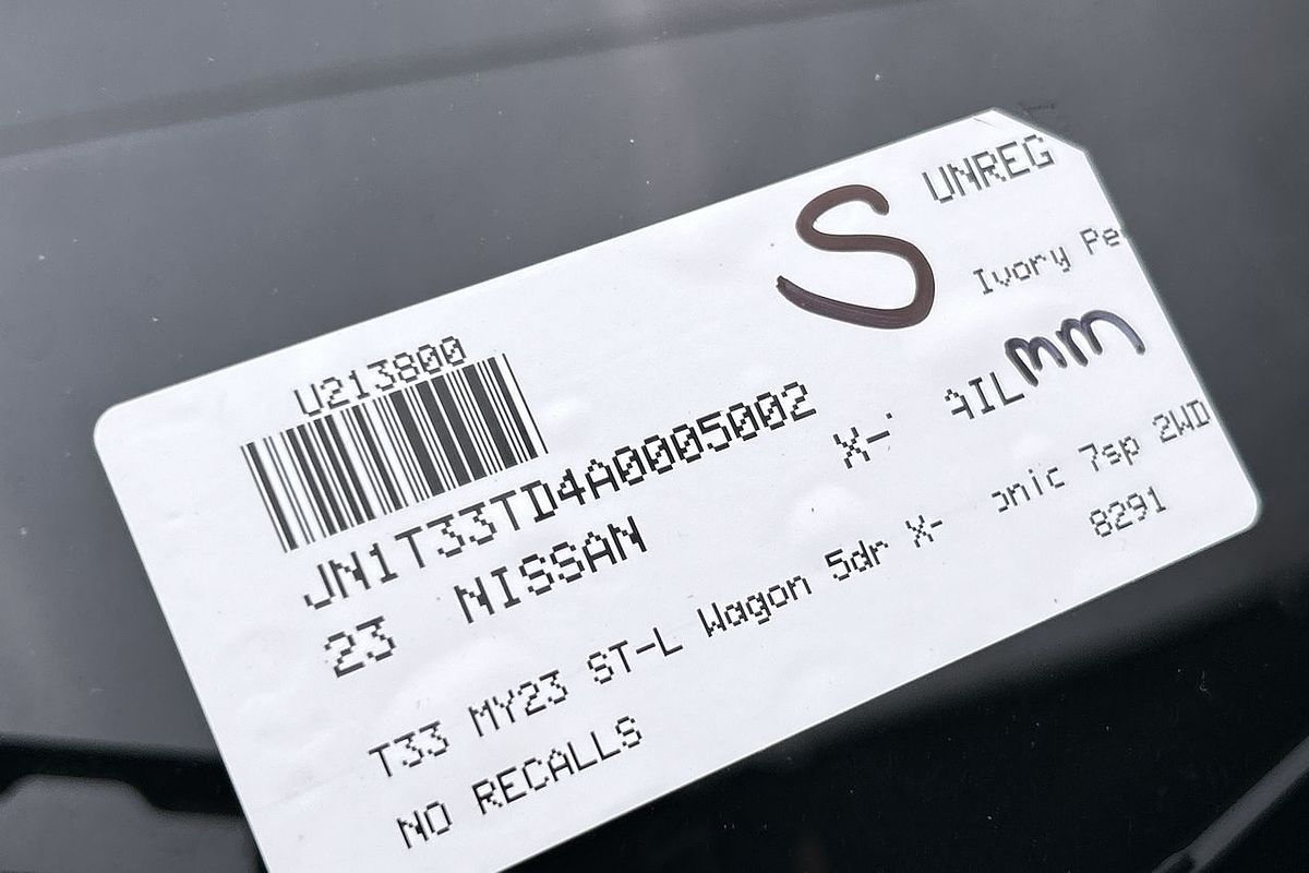2023 Nissan X-TRAIL ST-L T33