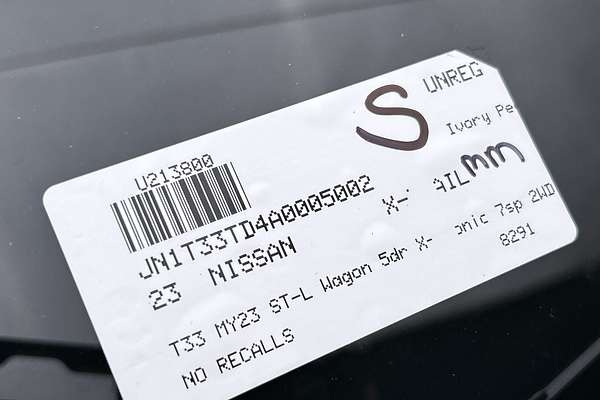 2023 Nissan X-TRAIL ST-L T33
