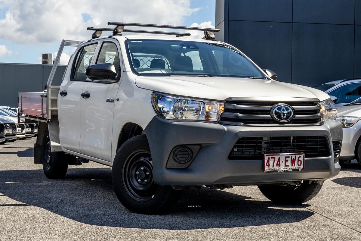 2021 Toyota Hilux Workmate TGN121R Rear Wheel Drive