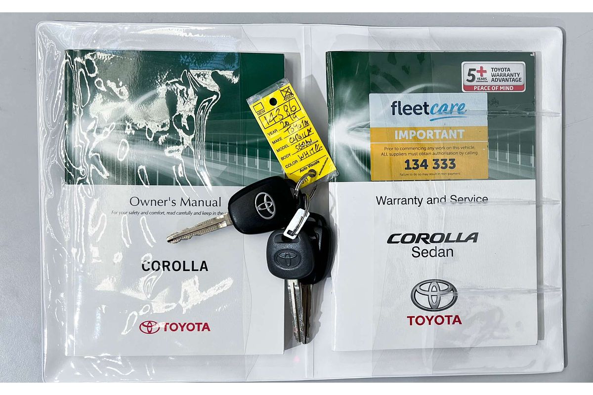 2019 Toyota Corolla Ascent ZRE172R