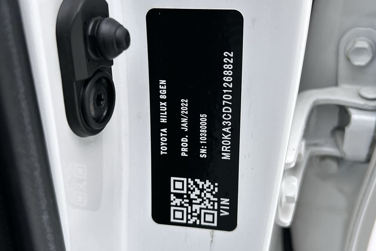 2022 Toyota Hilux SR GUN126R 4X4