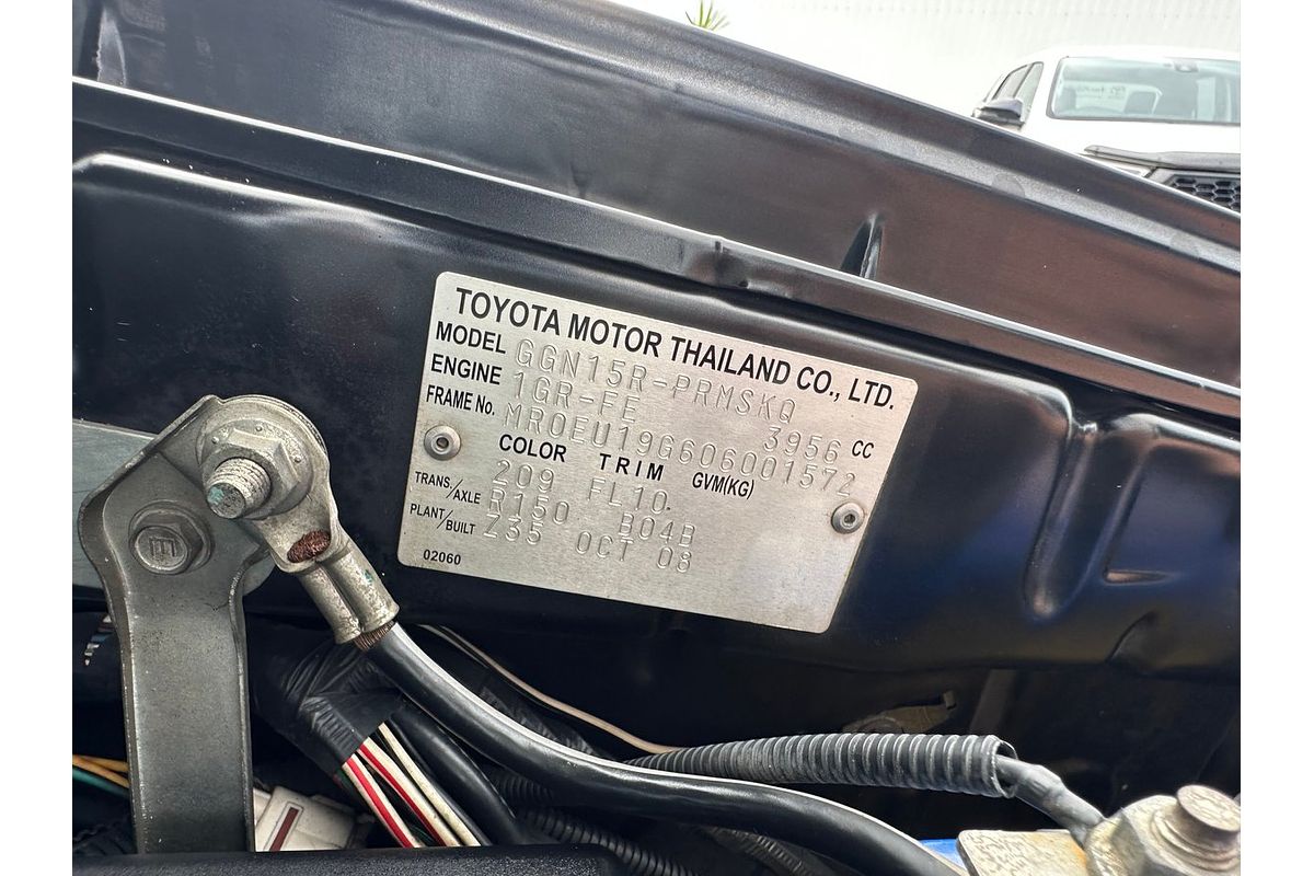 2008 Toyota Hilux GGN15R 08 UPGRADE