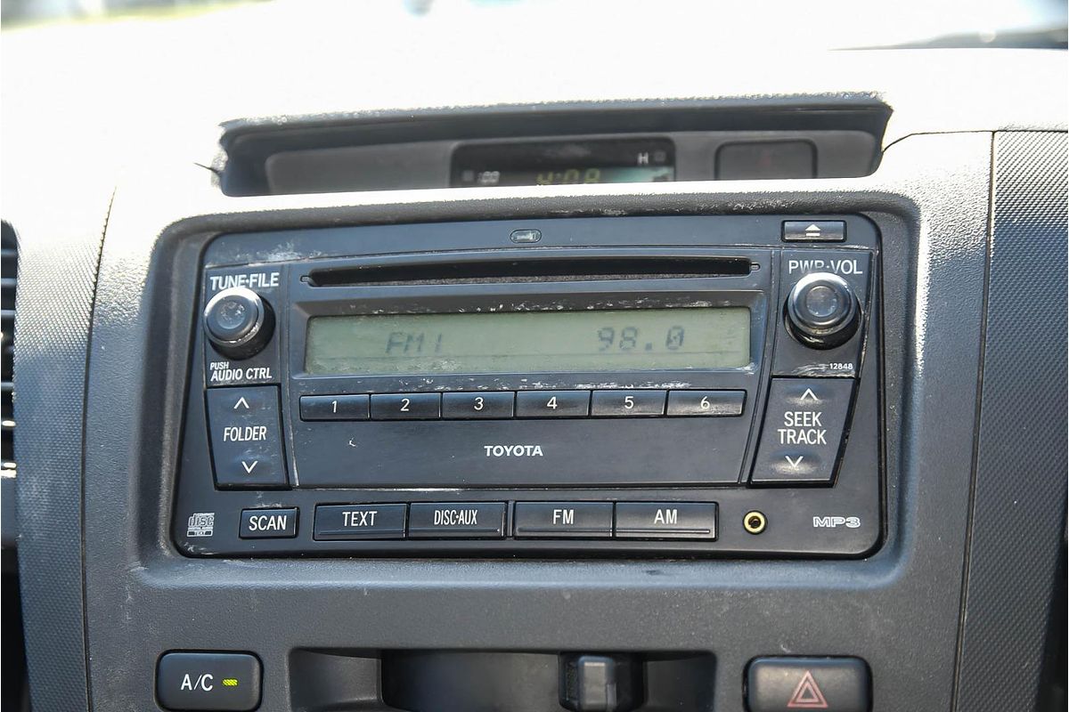 2007 Toyota Hilux SR KUN16R Rear Wheel Drive