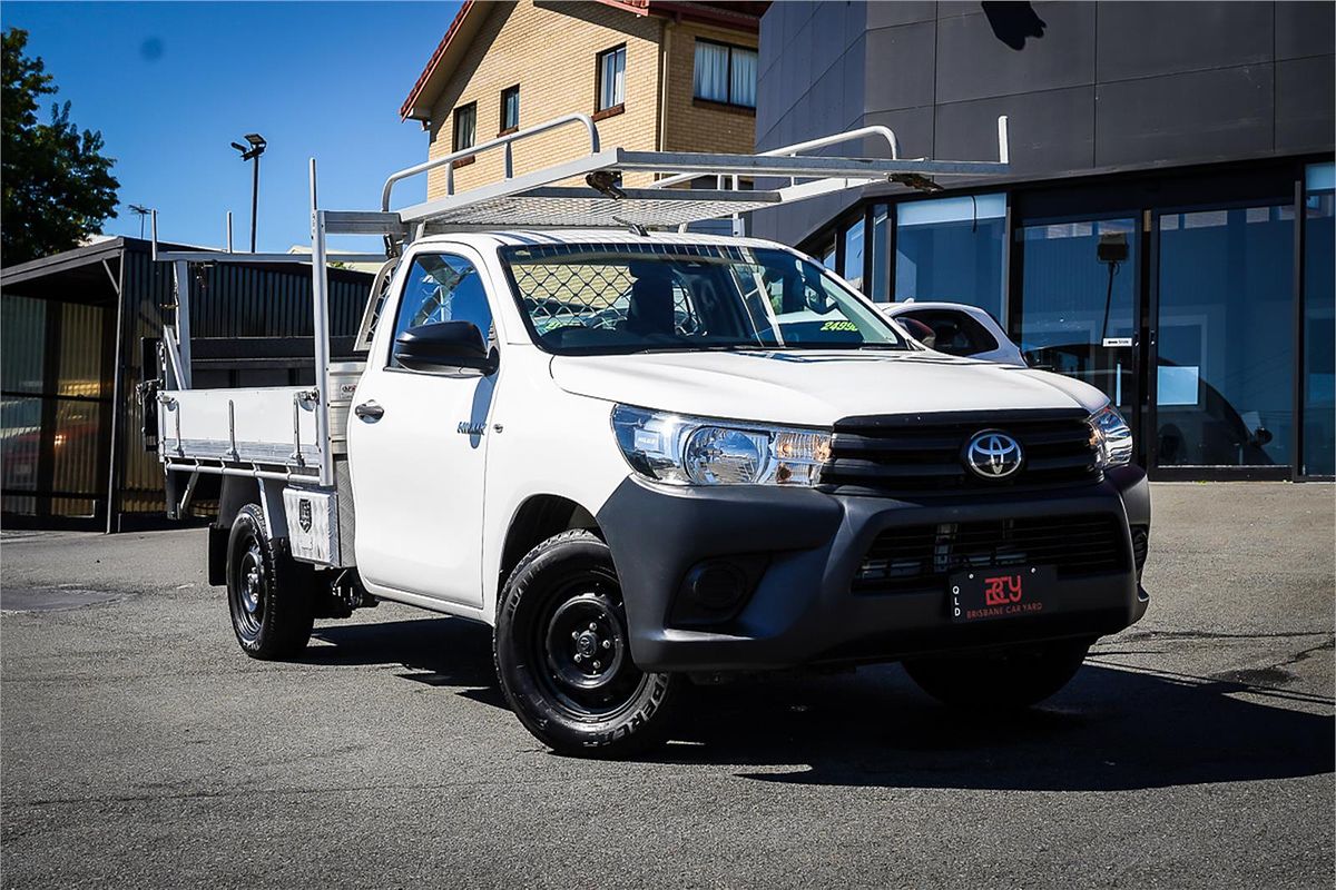 2019 Toyota Hilux Workmate TGN121R Rear Wheel Drive