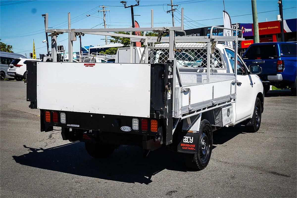 2019 Toyota Hilux Workmate TGN121R Rear Wheel Drive