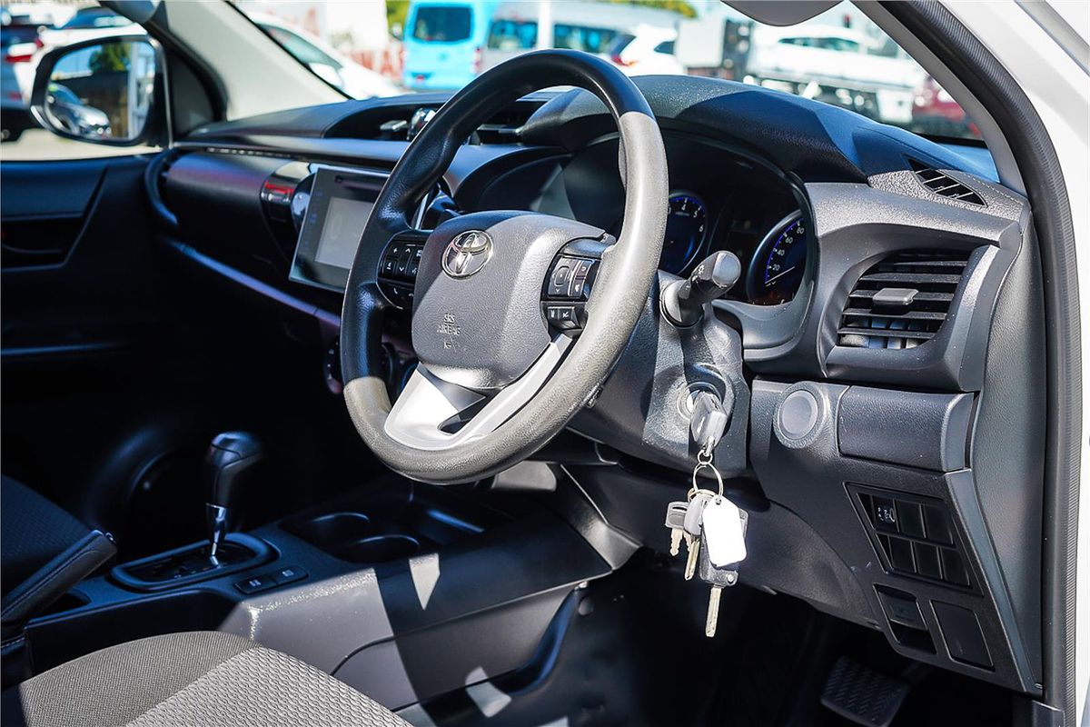 2019 Toyota Hilux Workmate TGN121R Rear Wheel Drive