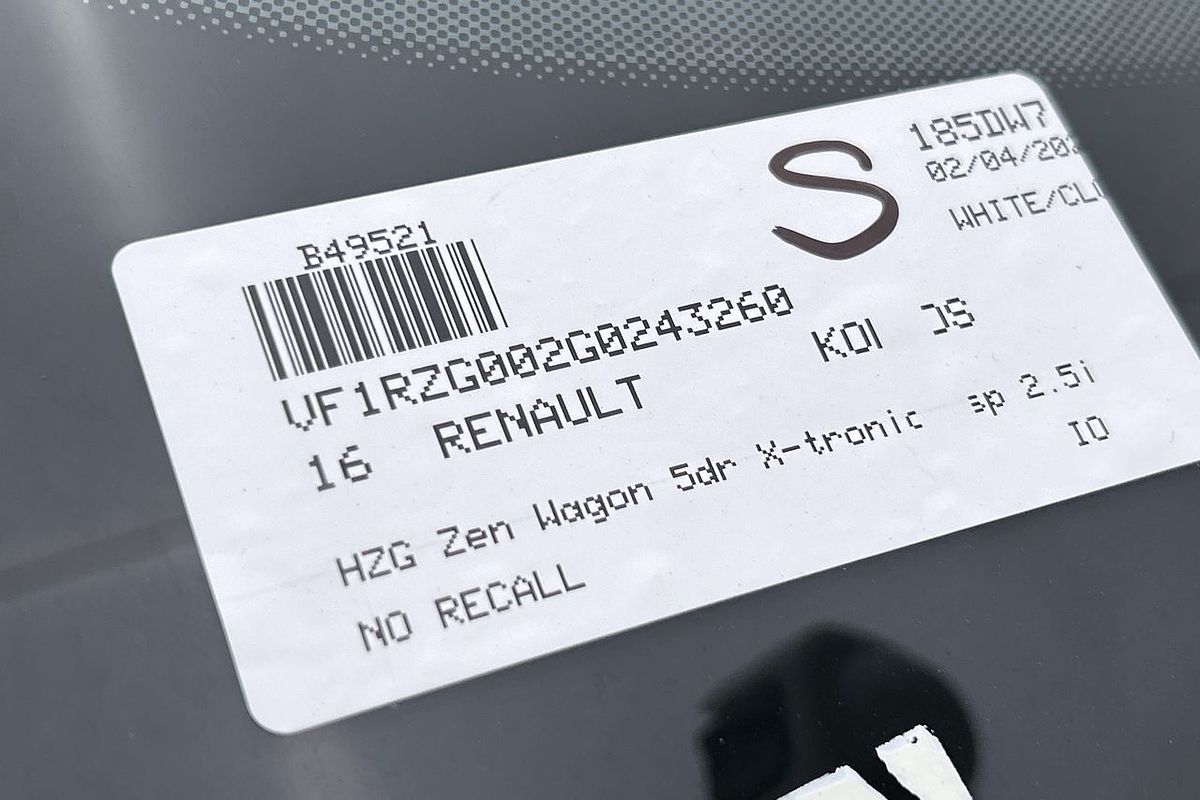 2016 Renault Koleos Zen HZG