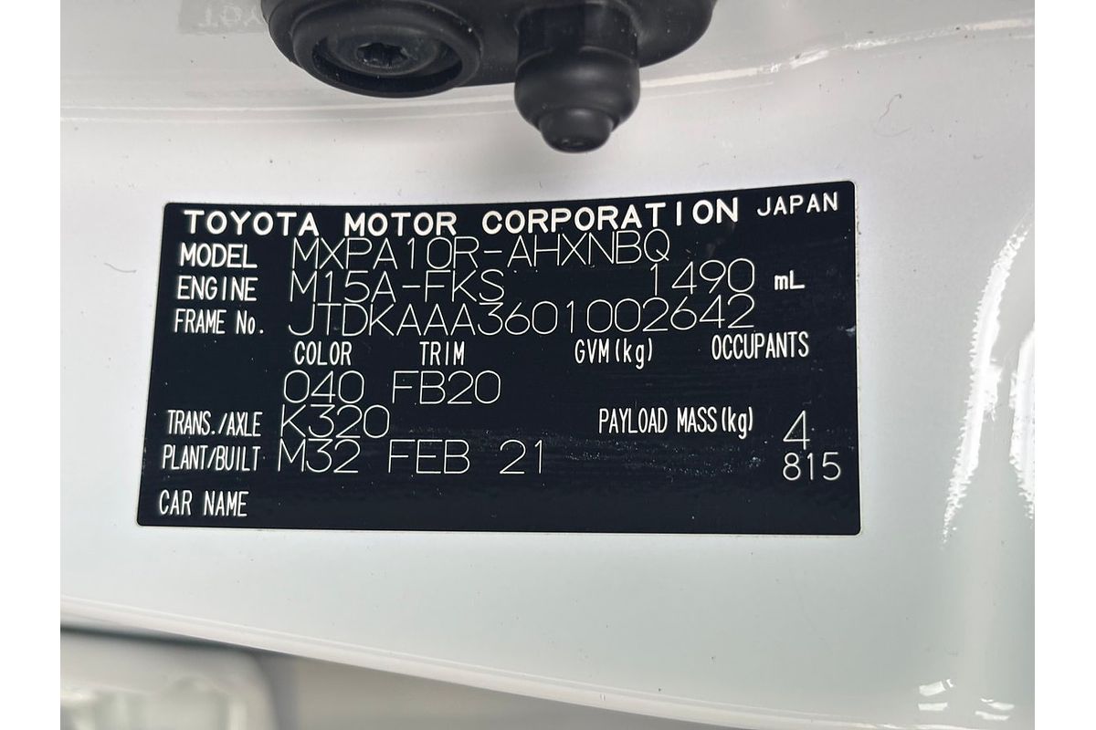 2021 Toyota Yaris