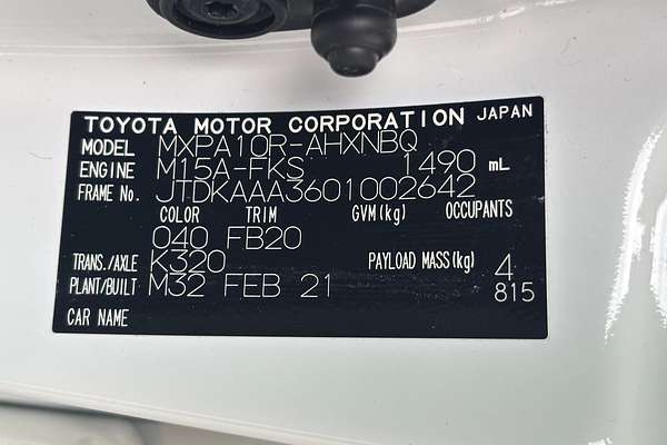 2021 Toyota Yaris