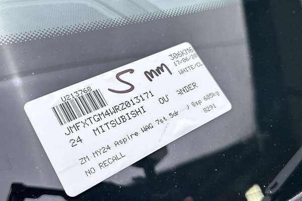 2024 Mitsubishi Outlander Aspire ZM