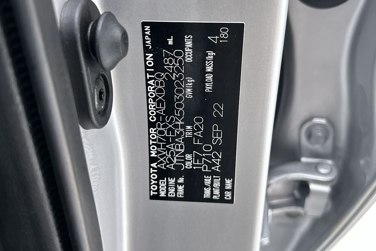 2022 Toyota Camry Ascent AXVH70R
