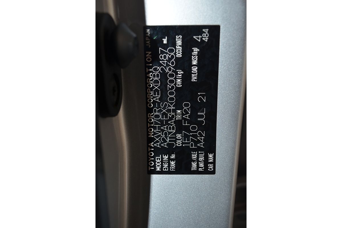 2021 Toyota Camry Ascent Sport AXVH70R