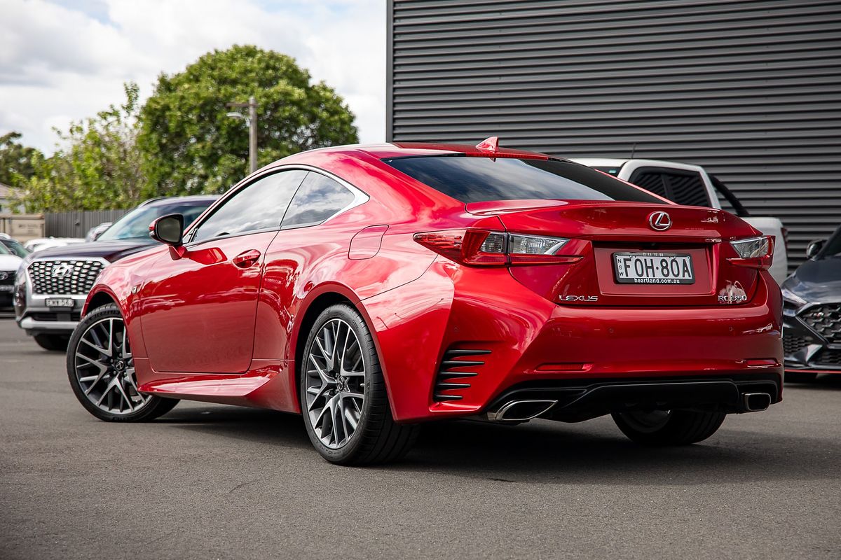2016 Lexus RC RC350 F Sport GSC10R