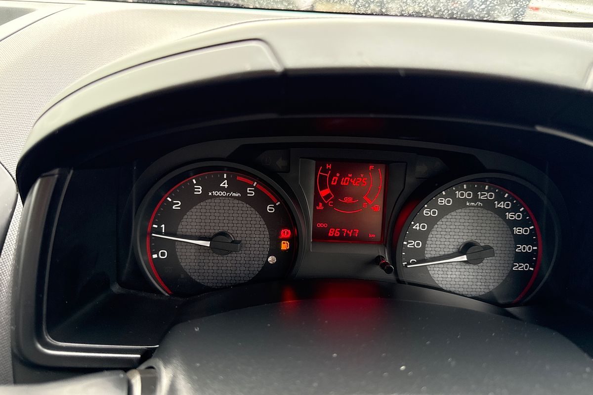 2018 Isuzu D-MAX SX Rear Wheel Drive