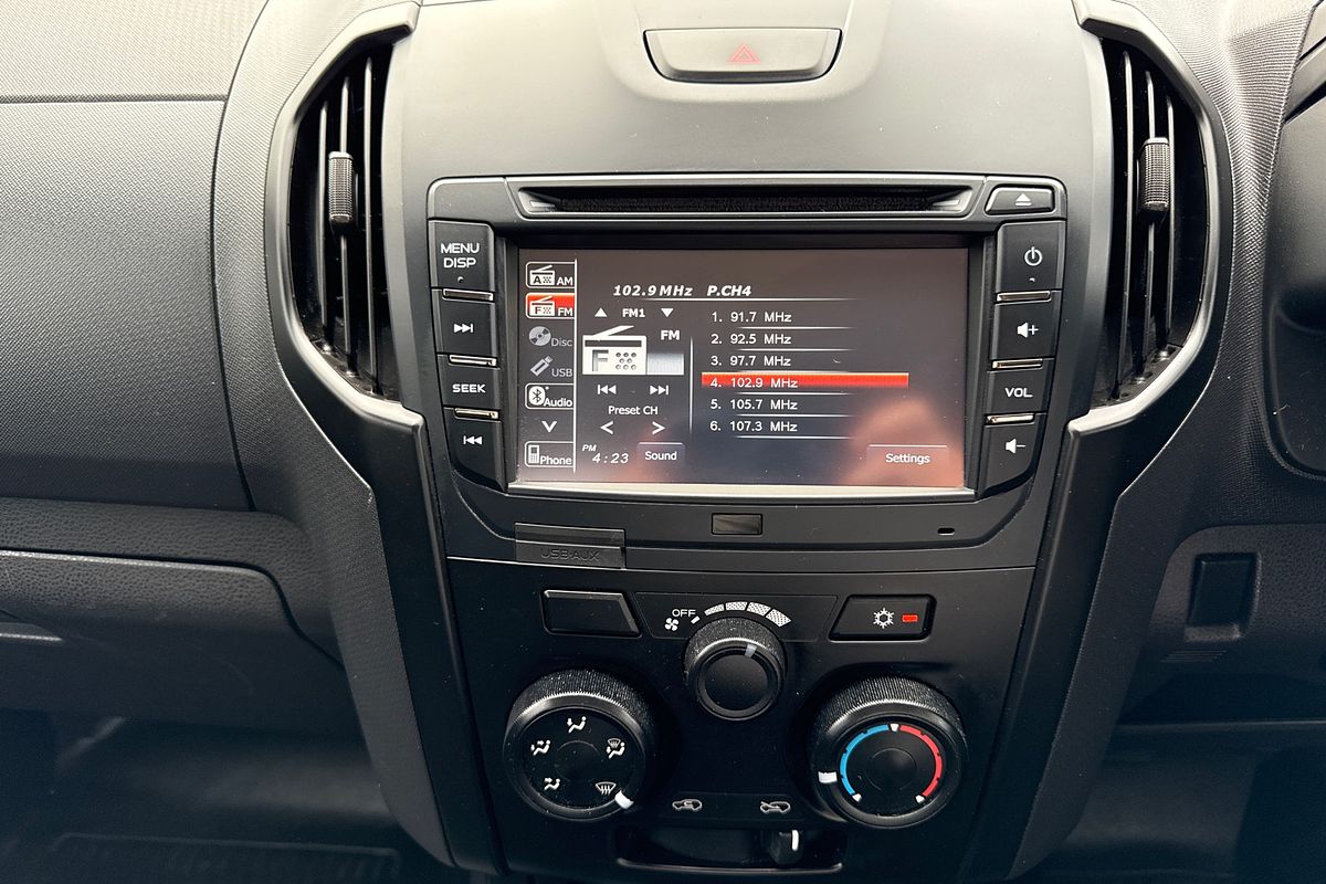 2018 Isuzu D-MAX SX Rear Wheel Drive