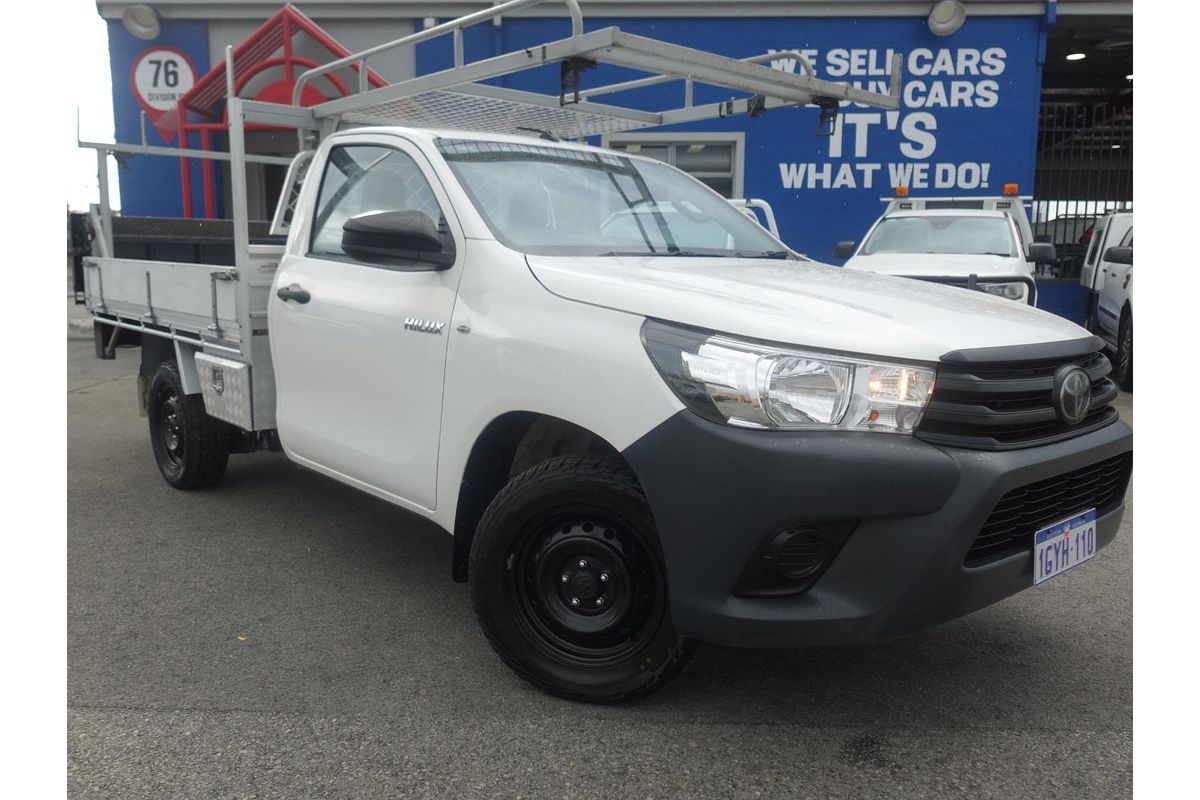 2019 Toyota Hilux Workmate TGN121R Rear Wheel Drive