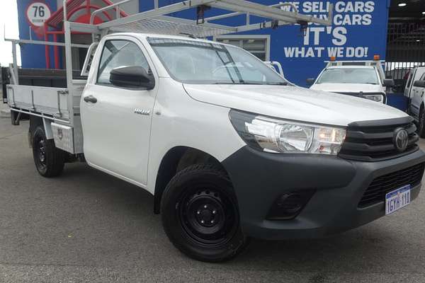 2019 Toyota Hilux Workmate TGN121R Rear Wheel Drive