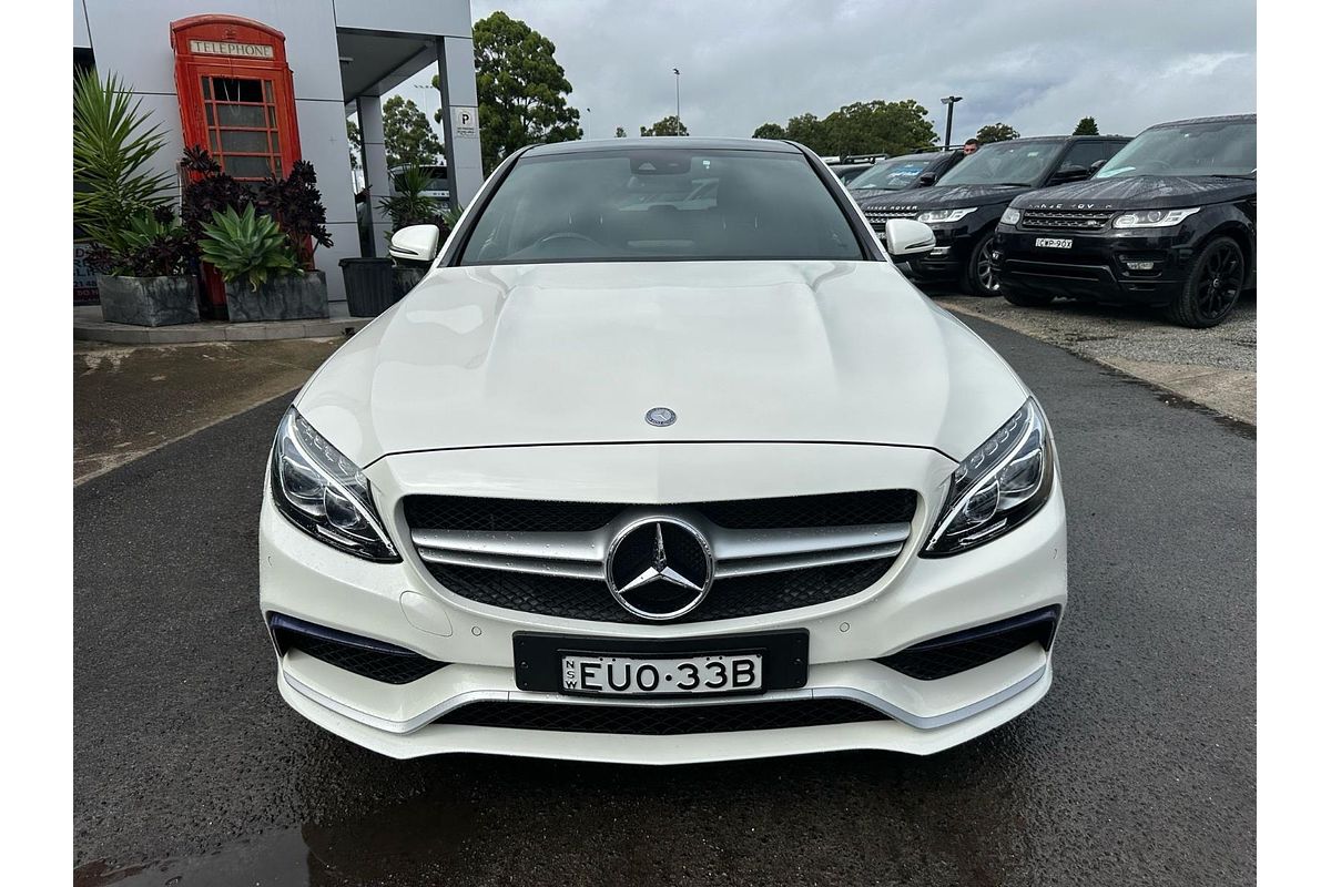 2016 Mercedes-Benz C-Class C63 AMG S W205