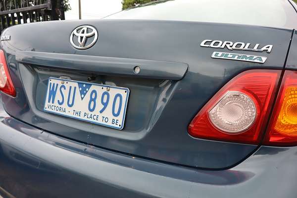 2008 Toyota Corolla Ultima ZRE152R