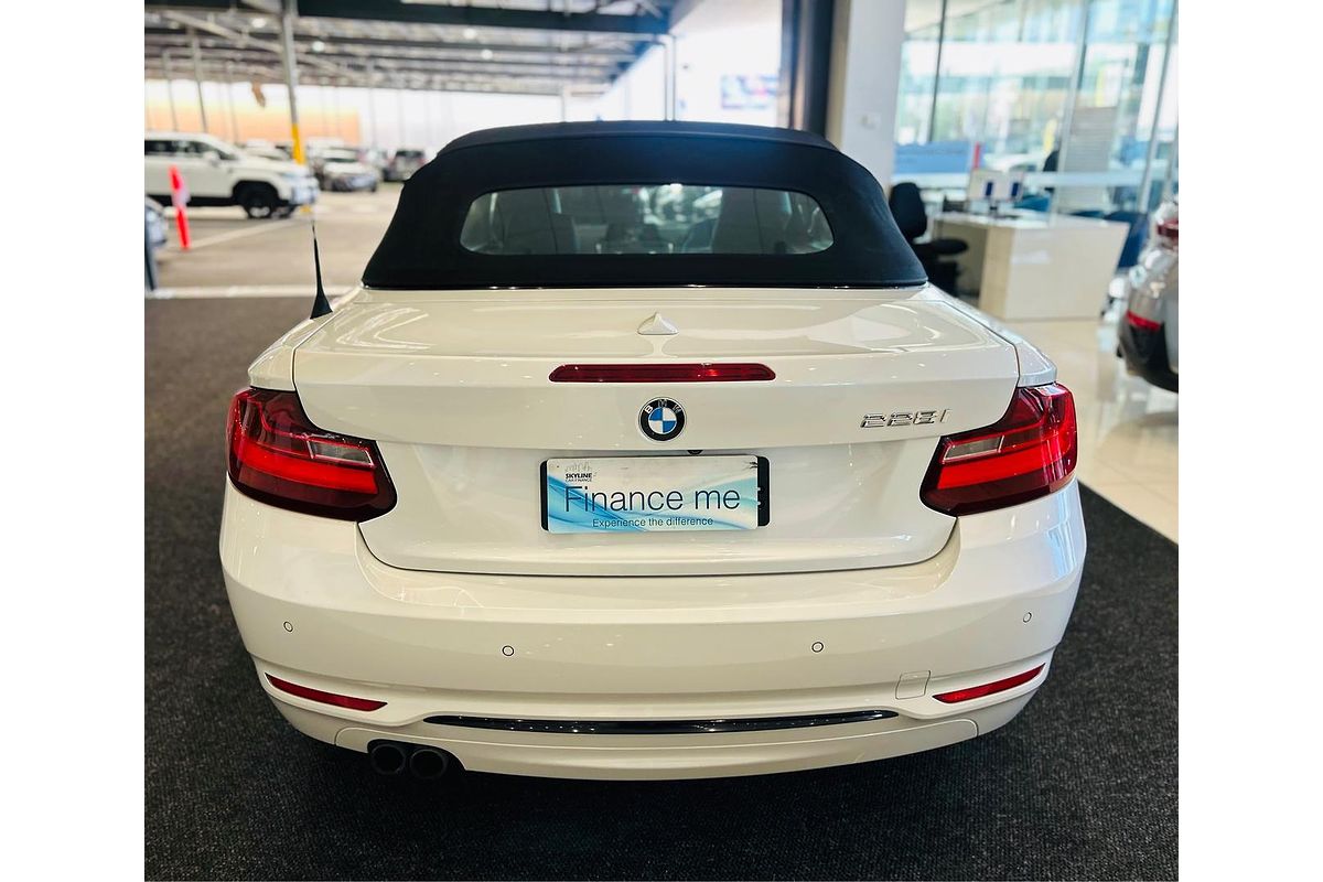 2015 BMW 2 Series 228i Sport Line F23
