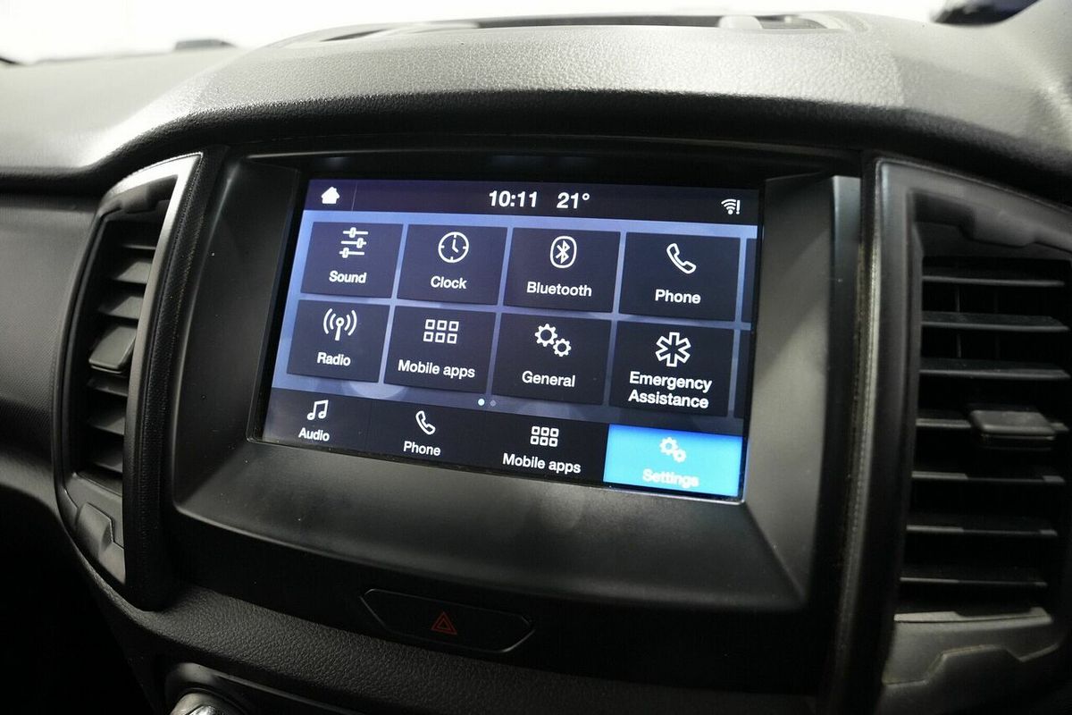 2020 Ford Ranger XL Hi-Rider PX MkIII Rear Wheel Drive