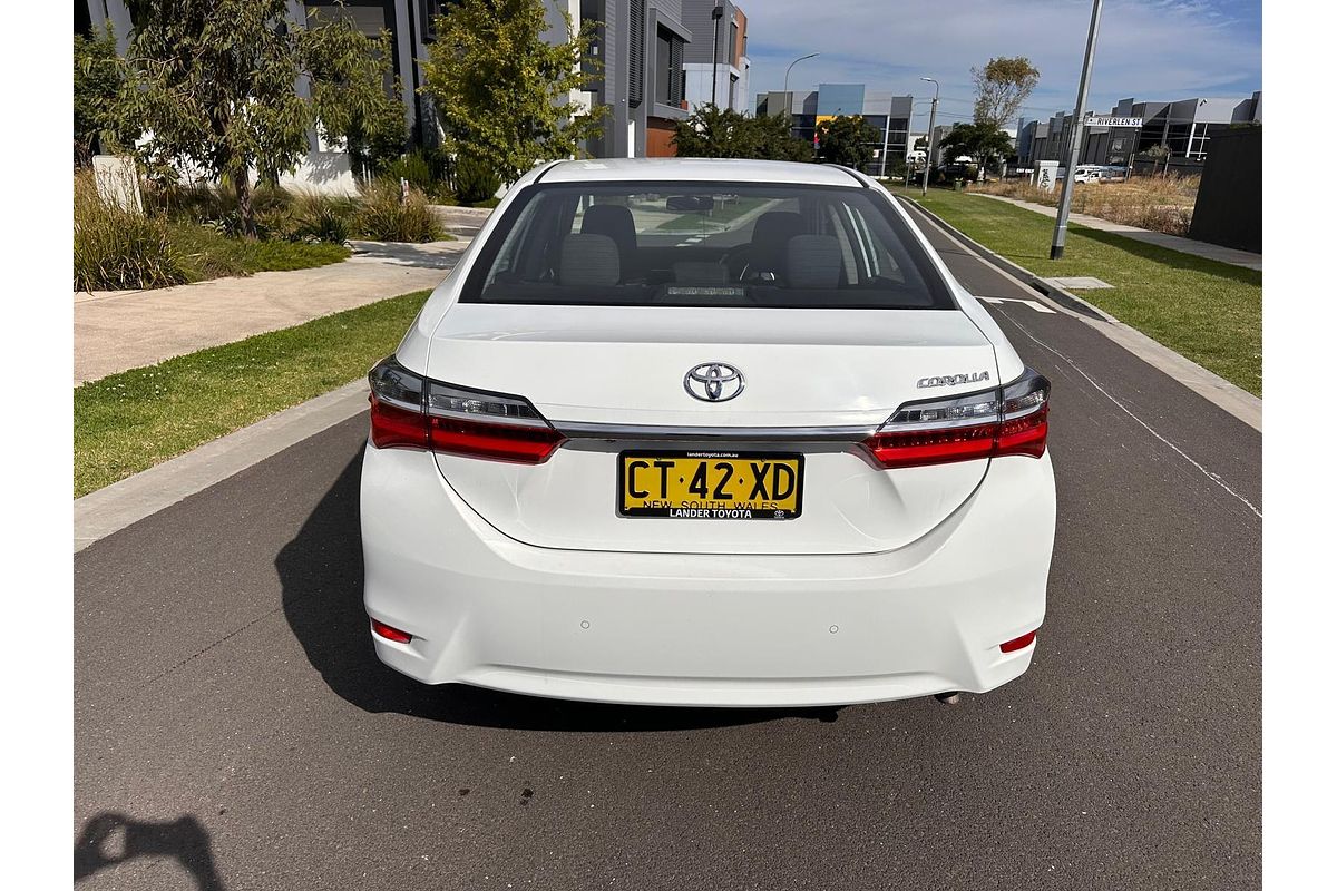 2019 Toyota COROLLA ASCENT ZRE172R MY17