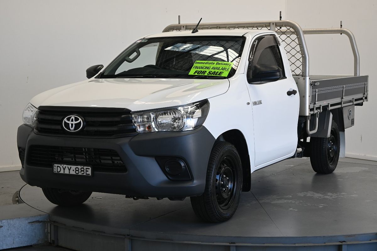2018 Toyota Hilux Workmate GUN122R Rear Wheel Drive