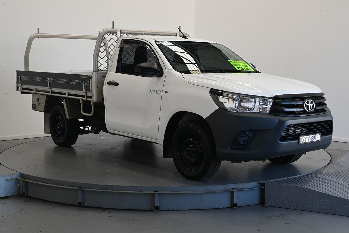 2018 Toyota Hilux Workmate GUN122R Rear Wheel Drive