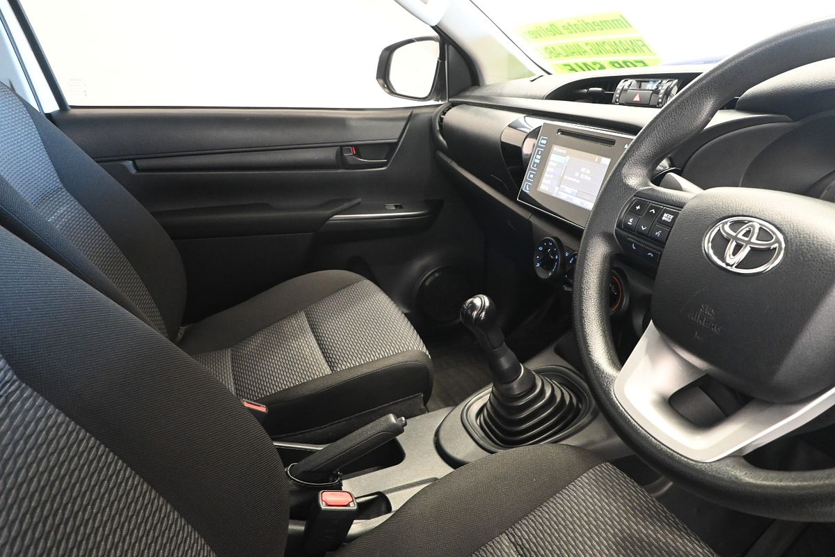 2018 Toyota Hilux Workmate GUN122R Rear Wheel Drive
