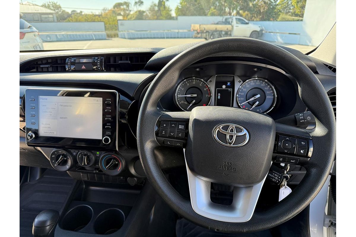 2022 Toyota Hilux Workmate TGN121R Rear Wheel Drive